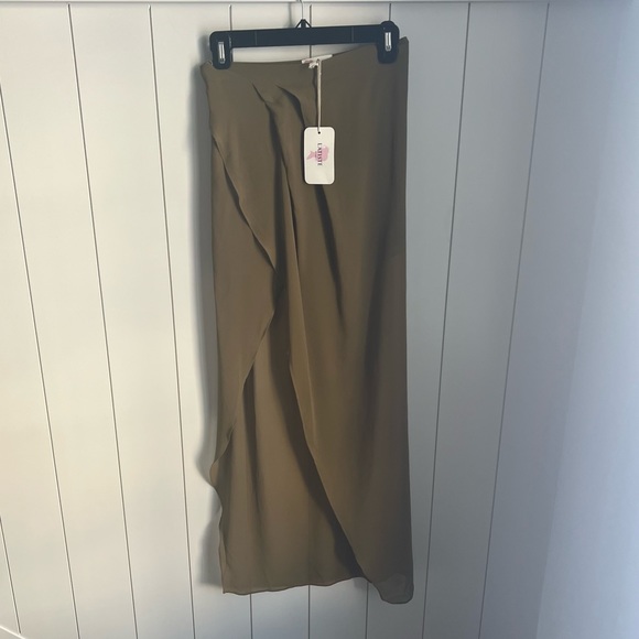 NWT L’Atiste by Amy asymmetrical maxi wrap skort - Picture 7 of 9